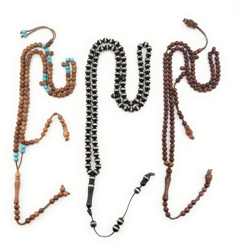 بكج سبح أخشاب جوز الكوك