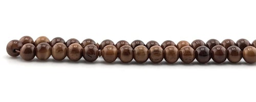 مسبحة خشب جوز الكوك الطبيعي