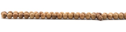 سبحة خشب الزيتون الطبيعي