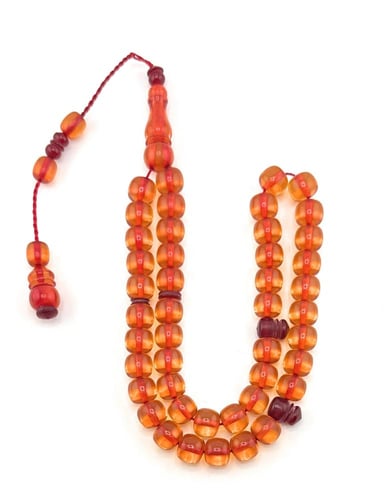 مسبحة الفاتوران الزعفراني (اللون البرتقالي)