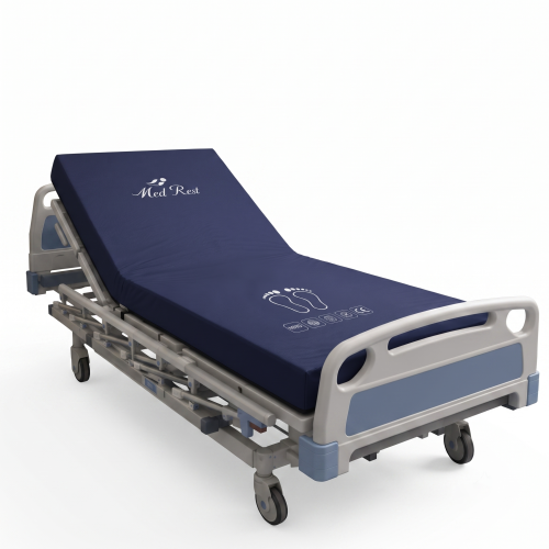 Med-Rest Medical Mattress MO-702 – 120 × 190 × 14 cm – Orthopedic support mattress for hospitals, clinics, and home care.