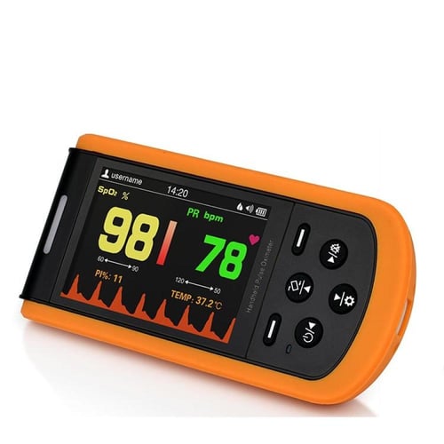 جهاز قياس الاكسجين handheld pulse oximeter