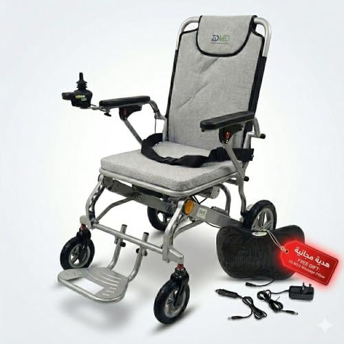 ZidMed Electric Wheelchair with Brushless Motor -...