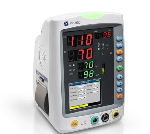 جهاز مراقبة علامات الحيوية للمريض مع طابعة PC - 90...