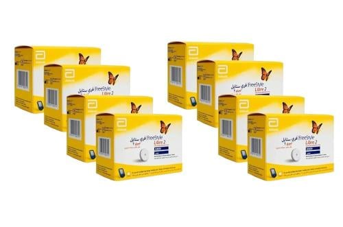 مستشعر فريستايل ليبر 2 من ابوت، من 8 عبوات لمراقبة...