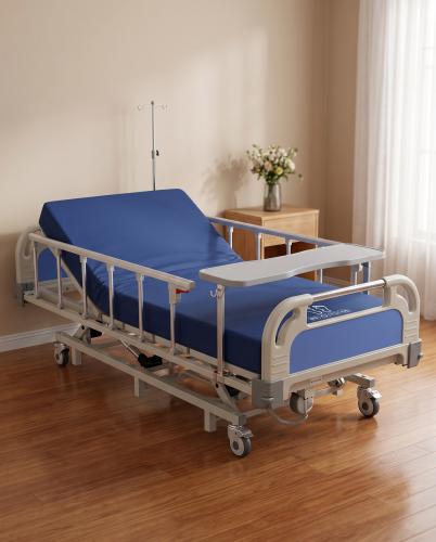 Electric Multi-Function Adjustable Medical Bed wit...