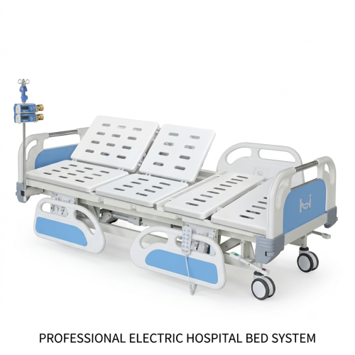 Electric Patient Turning Bed 6 Functions with Medical Mattress , Multi-Function Home Care Hospital Bed with 2-Year Motor Warranty