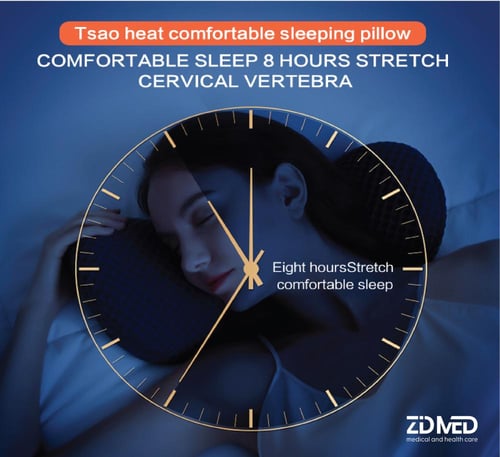 وسادة مساج مع تسخين للاسترخاء العميق