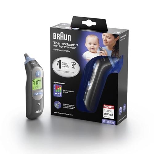 مقياس درجة الحرارة ثيرموسكان من خلال الاذن 7، مع ت...