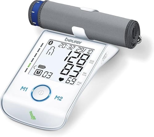 بيورير BM85 جهاز قياس ضغط الدم بأعلى الذراع مزود ب...