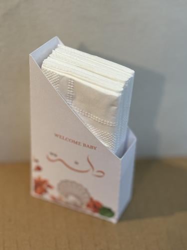 علبة منديل غير شامل التعبية