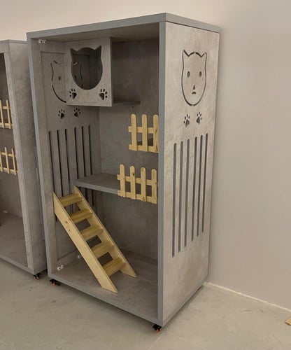 منزل قطط والحيوانات الاليفة