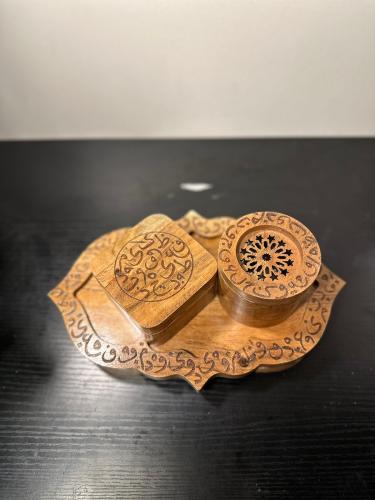 طقم مبخر هندي بالحروف