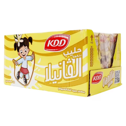 حليب كي دي دي فانيلا 18*180مل