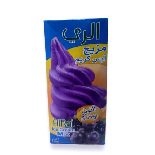 الري مزيج ايس كريم التوت 1 لتر