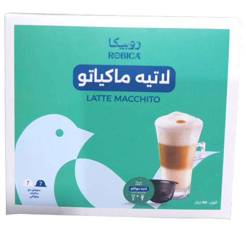 روبيكا كبسولات قهوة دولتشي لاتيه ماكياتو