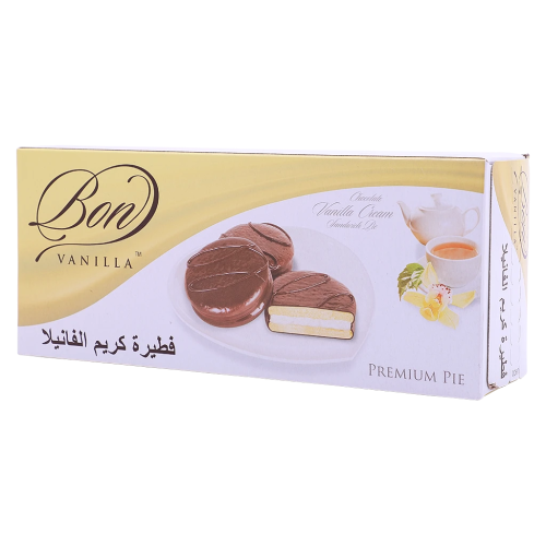 فطيرة بون بكريمة الفانيلا 5 حبات*26 جم