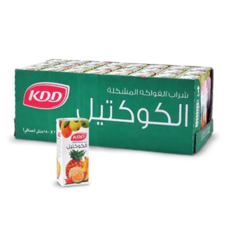 عصير نكتار كي دي دي كوكتيل 24*180 مل