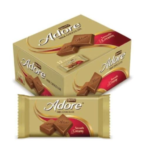 شوكولاتة بالحليب ادور كوانتا كبير 12*28 جم