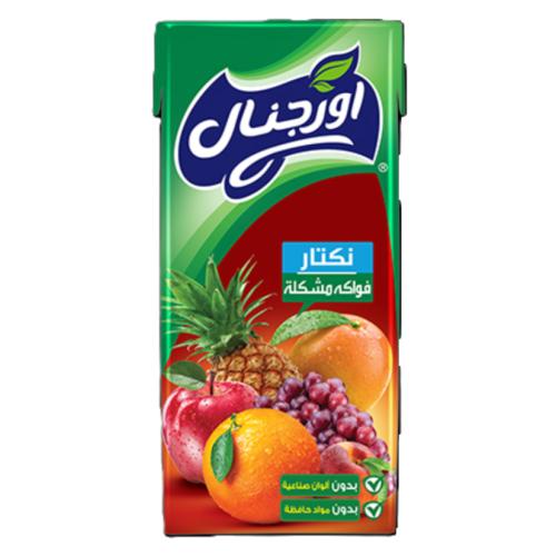 عصير اورجينال فواكة مشكلة 27*200 مل