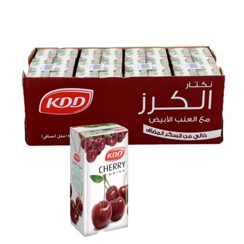 عصير نكتار كي دي دي الكرز مع العنب الابيض 24*180 م...