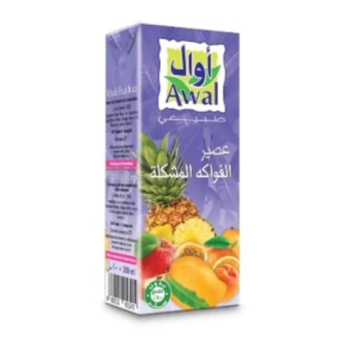عصير اوال بنكهة الفواكة المشكلة 18*200 مل