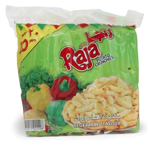 شيبس راجا صغير خضار 20*12 جم