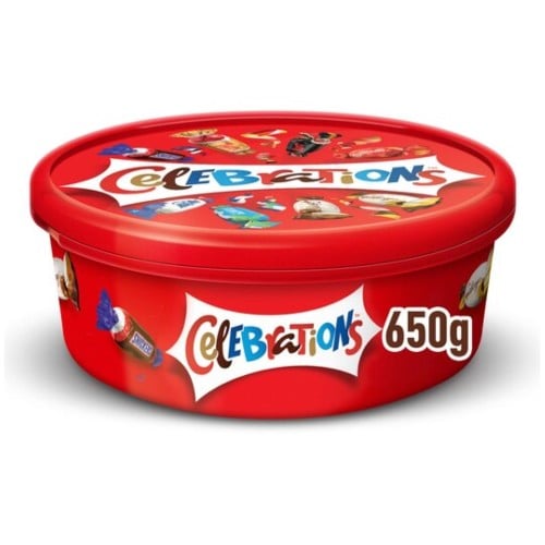 شوكولاتة سلبريشن علبة احمر 500 جم