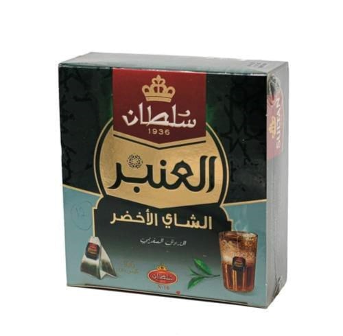 شاي سلطان العنبر الاخضر خيط 100 جم