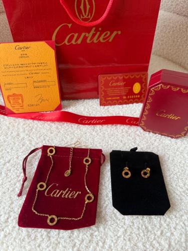 Necklace and earrings set