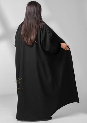 عباية دبل فيس مبطنة بفرو Z6099