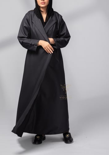 عباية بليزر بقصة مستقيمة z6157