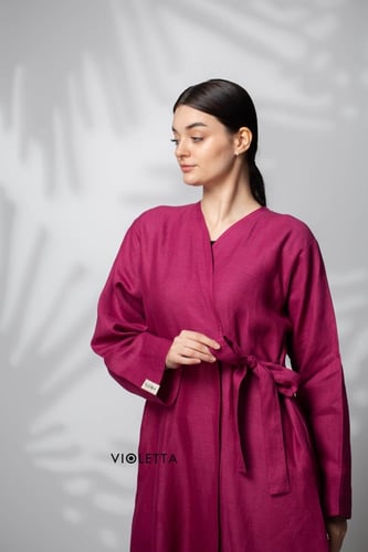 عباية الورد الطائفي صديقة للبيئة Z10005