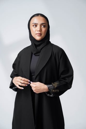 عباية كسرات من الخلف Z6132