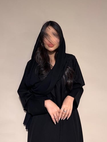 عباية رسمية بفستان داخلي متصل Z6075