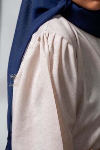 بدلة محجبات باللون البيجي Z9450