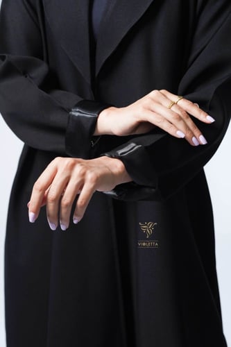 عباية كسرات من الخلف Z6132