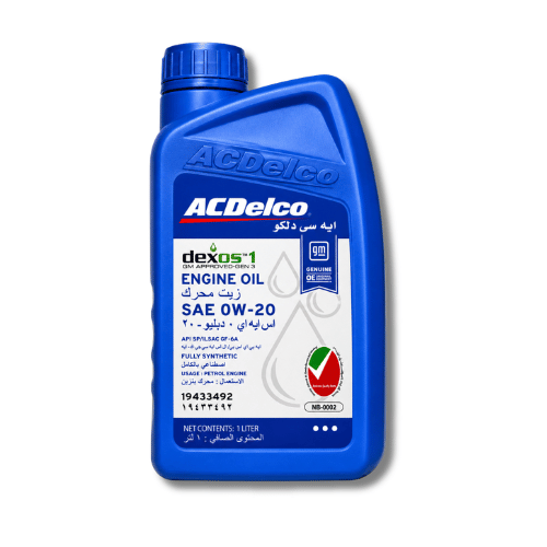 زيت ACDelco 0W‑20 التخليقي بالكامل