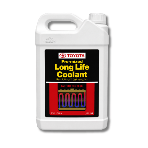 Toyota long-lasting radiator water (red)