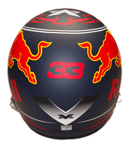 MAX VERSTAPPEN HAND SIGNED REPLICA HELMET FULL SIZ...