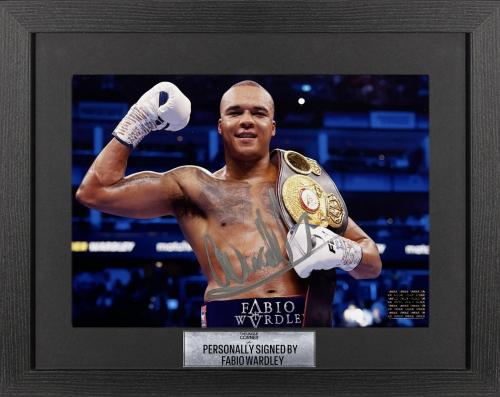FRAMED FABIO WARDLEY HAND SIGNED PHOTOGRAPH