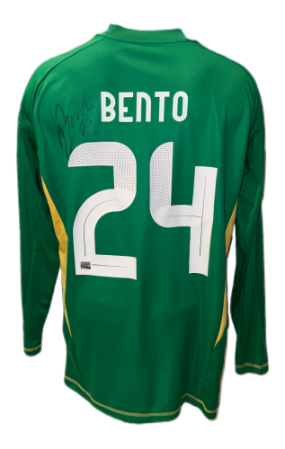 BENTO MATHEUS HAND SIGNED GOALKEEPER JERSEY