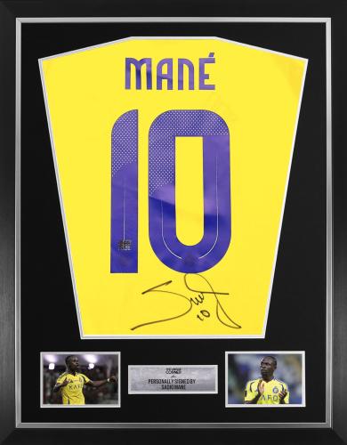SADIO MANÉ HAND SIGNED JERSEY