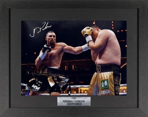FRAMED JOSEPH PARKER HAND SIGNED PHOTOGRAPH