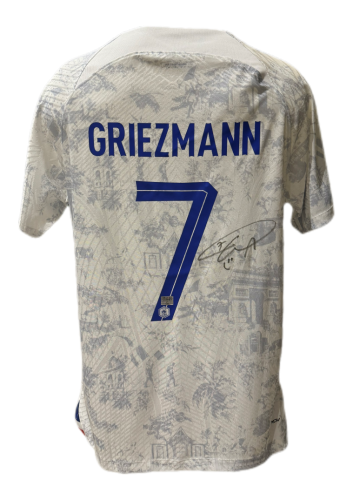 GRIEZMANN HAND SIGNED FRAMCE JERSEY