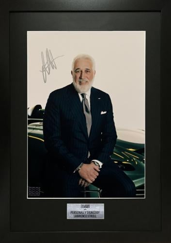FRAMED LAWRENCE STROLL HAND SIGNED PHOTOGRAPH
