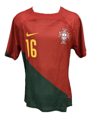 OTÁVIO MONTEIRO HAND SIGNED PORTUGAL JERSEY SHIRT