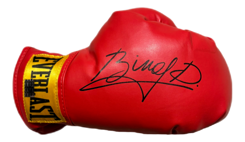 DMITRY BIVOL HAND SIGNED GLOVE