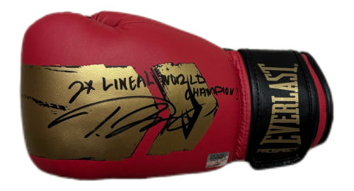 TEOFIMO LOPEZ HAND SIGNED GLOVE