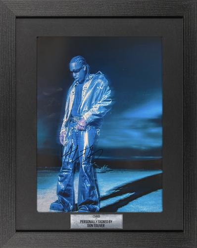 FRAMED DON TOLIVER HAND SIGNED PHOTOGRAPH